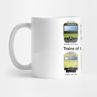 Trains of the Yamanote Line Mug